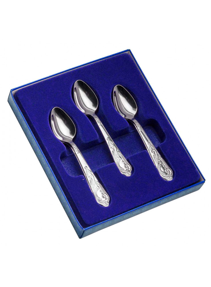 FLATWARE COFFEE SPOON STAINLESS STEEL SET OF 6 GOVERNOR