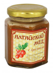 ECO ORGANIC NATURAL RUSSIAN SIBERIAN CREAMED SPREAD HONEY WITH FOXBERRY