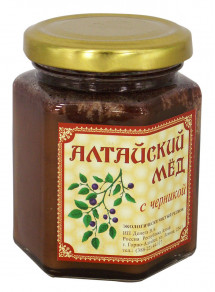 ECO ORGANIC NATURAL RUSSIAN SIBERIAN CREAMED SPREAD HONEY WITH BLUEBERRY