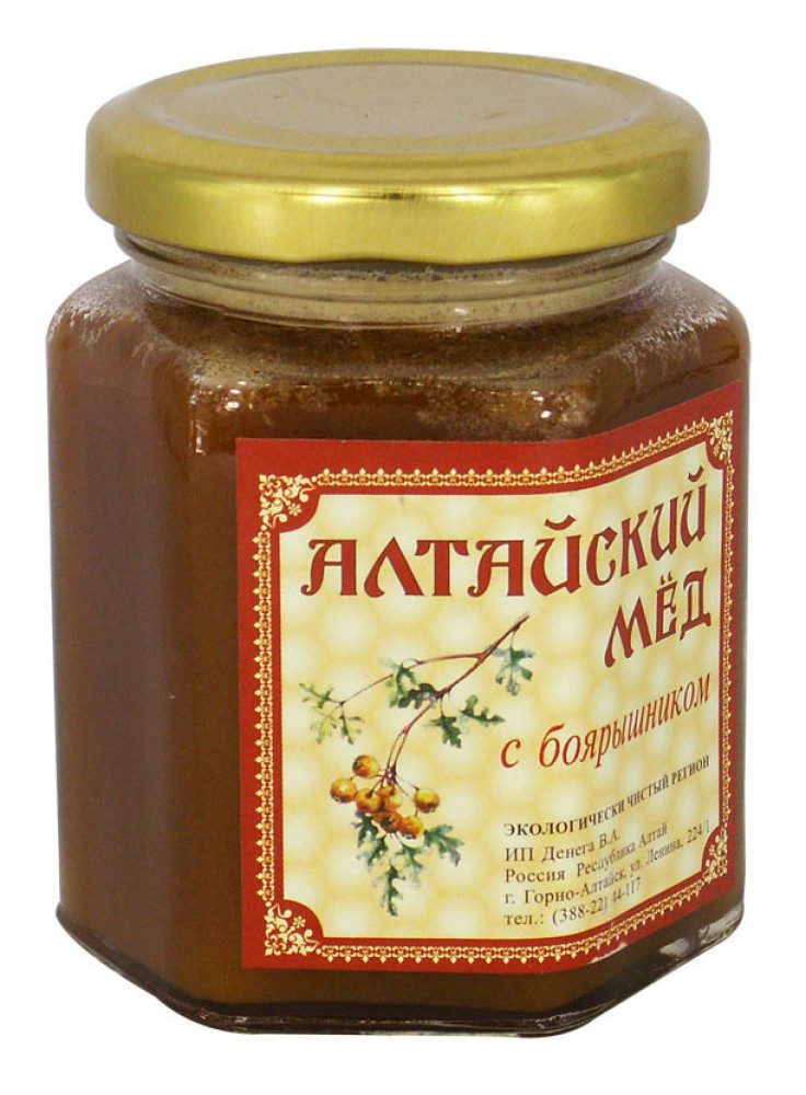 ECO ORGANIC NATURAL RUSSIAN SIBERIAN CREAMED SPREAD HONEY WITH HAWTHORN BERRY