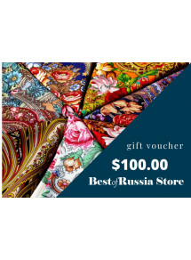 GIFT VAUCHER $100.00 BEST OF RUSSIA STORE
