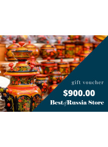 GIFT VAUCHER $900.00 BEST OF RUSSIA STORE